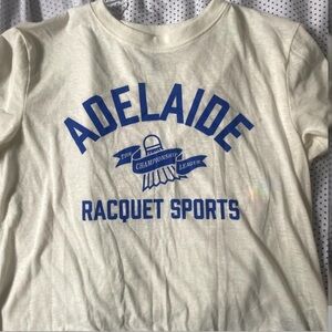 H&M Cream Divided Tee